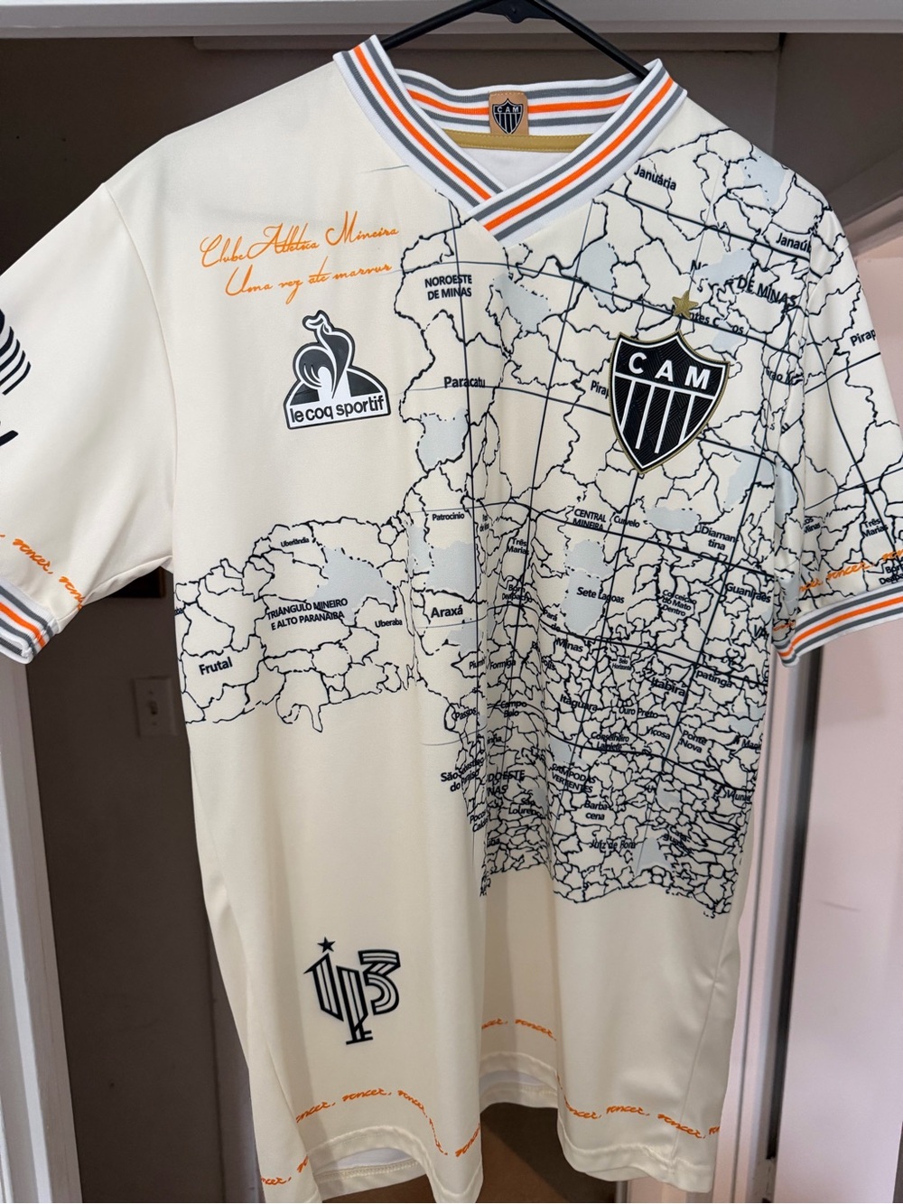 2021-2022 Atlético Mineiro Away Map Jersey
